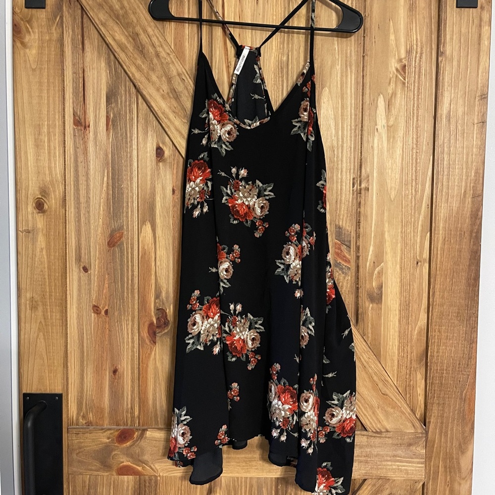 Razorback floral dress